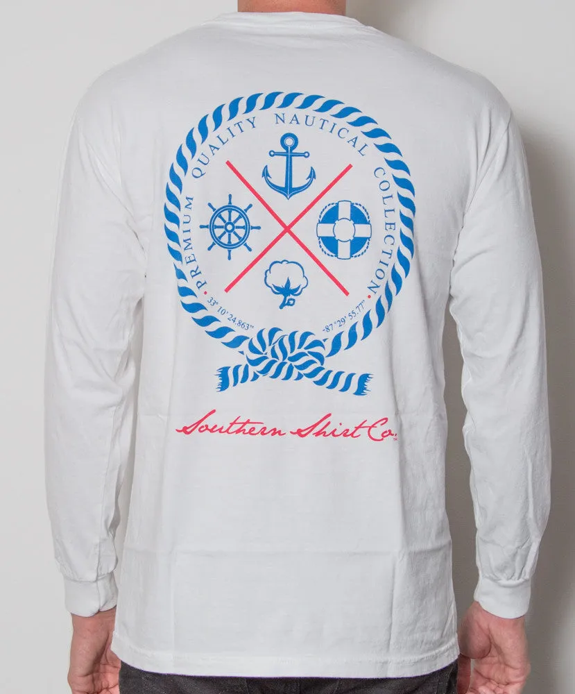 Southern Shirt Co. - Nautical Rope Long Sleeve Tee