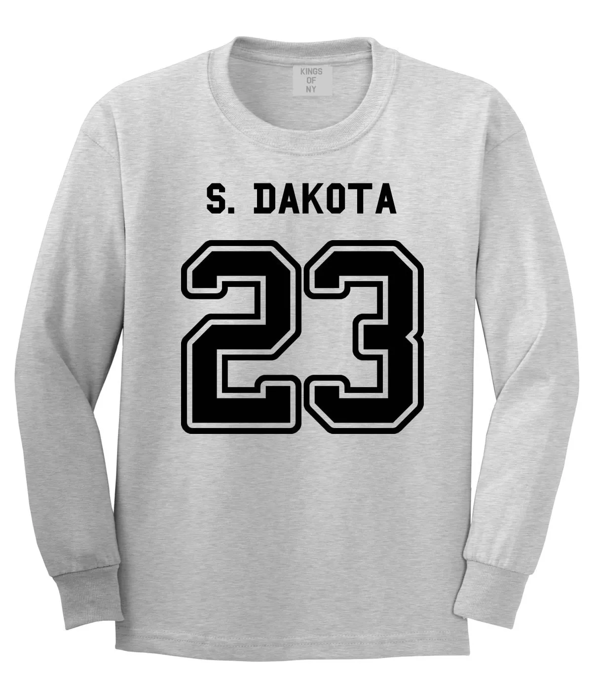 Sport Style South Dakota 23 Team State Jersey Long Sleeve T-Shirt