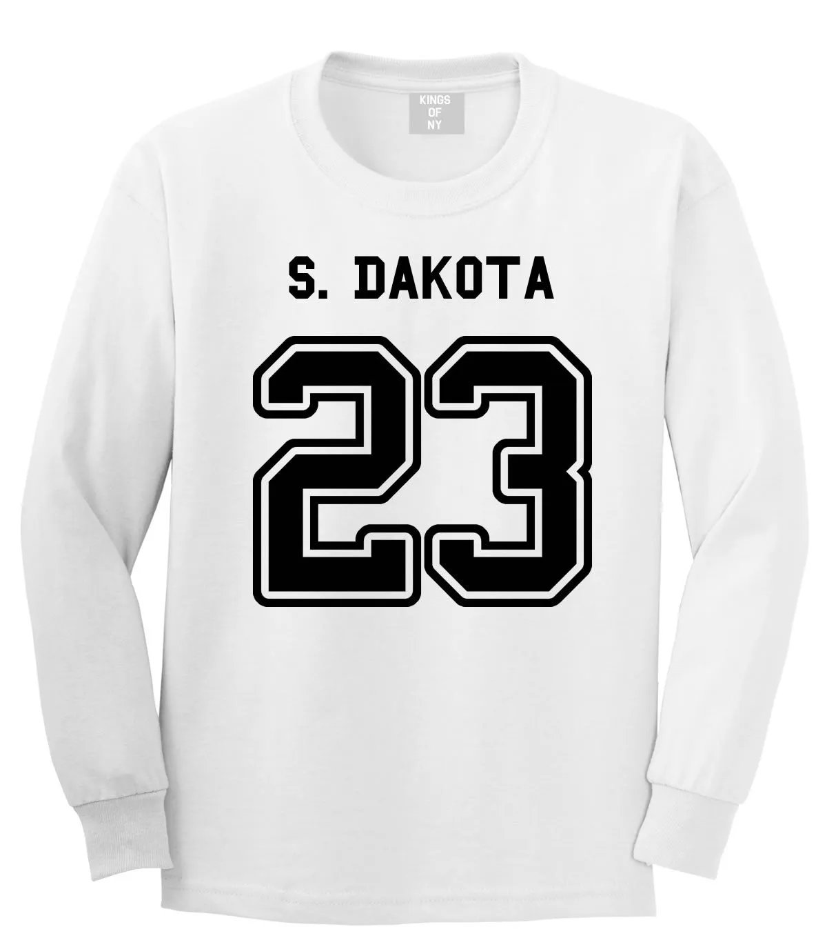 Sport Style South Dakota 23 Team State Jersey Long Sleeve T-Shirt