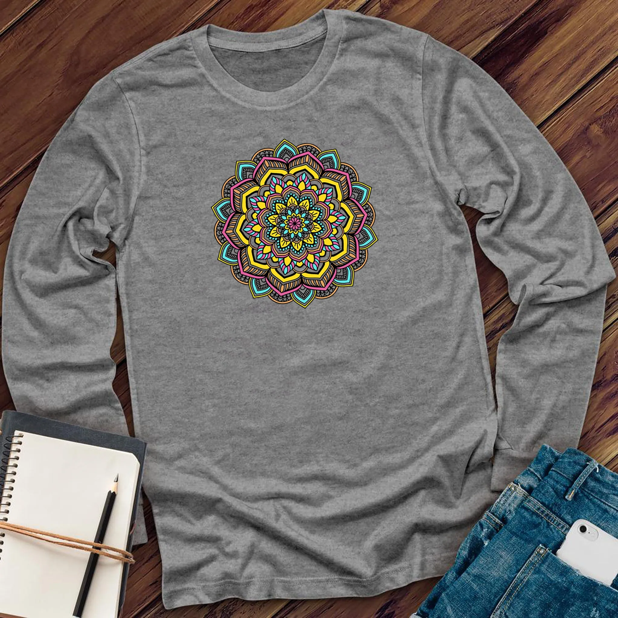 Spring Color Mandala Long Sleeve