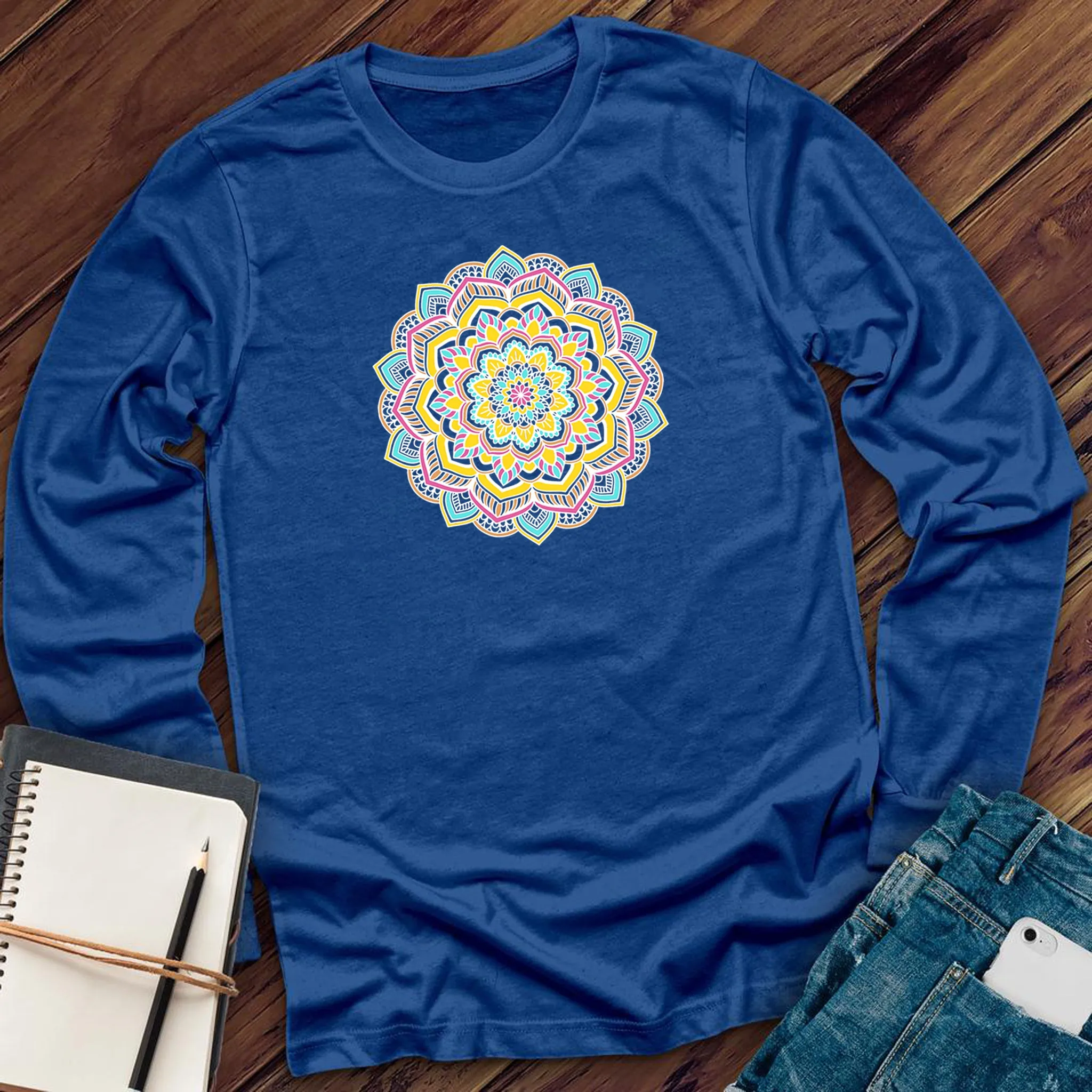 Spring Color Mandala Long Sleeve