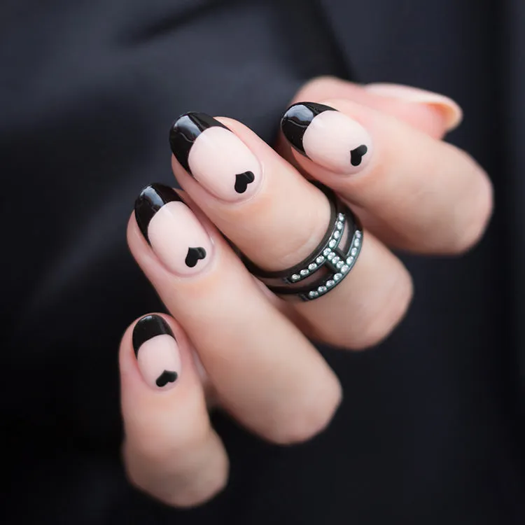 Stars, Hearts & Letters Nail Stickers - 004 XXL - 3 Colours
