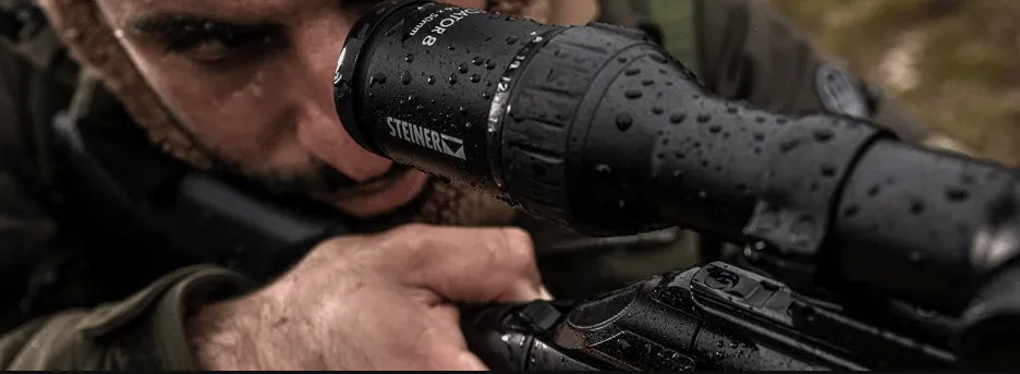 Steiner Predator 8 2-16x42 E3 IR CCW Ballistic Turret Scope