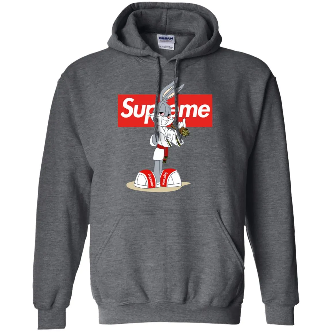 Supreme Rabbit Smoking T-shirt Pullover Hoodie Sweatshirt