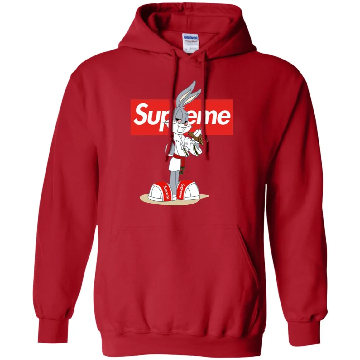 Supreme Rabbit Smoking T-shirt Pullover Hoodie Sweatshirt