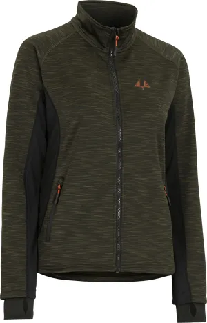 Swedteam Women&#x27;s Ultra Sweater Full Zip Hunting Green | Buy Swedteam Women&#x27;s Ultra Sweater Full Zip Hunting Green here | Outnorth