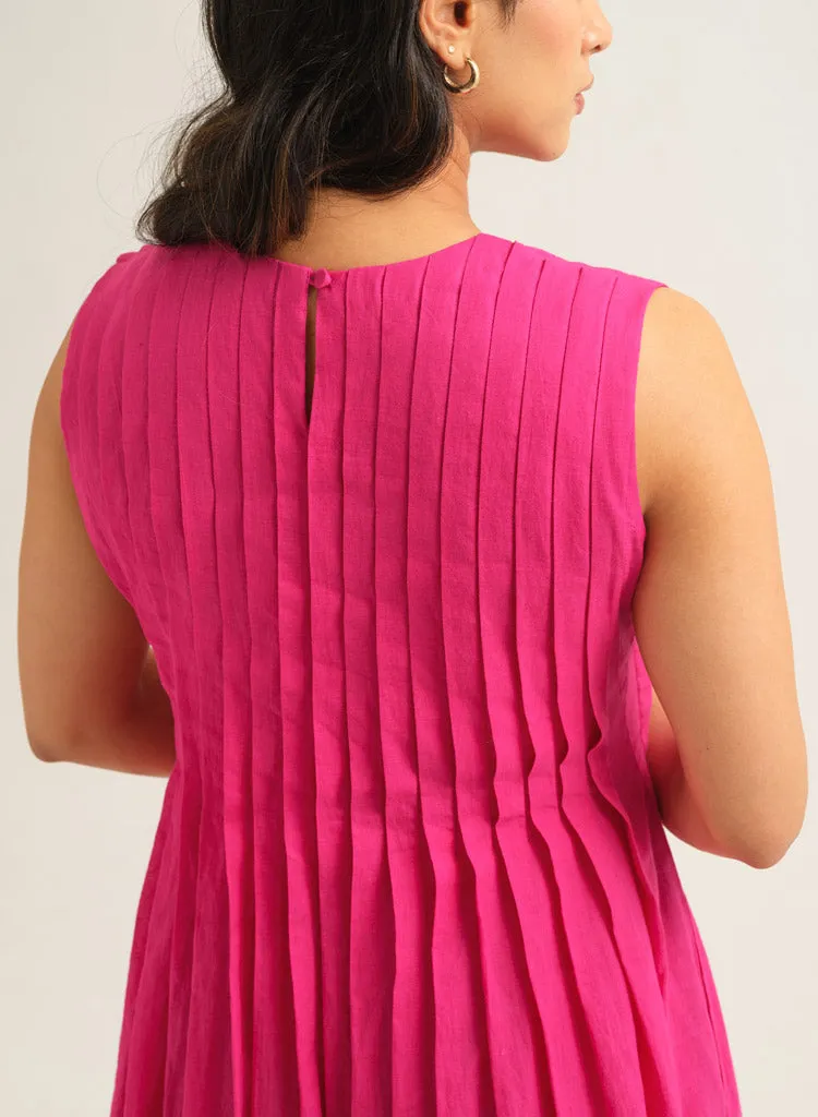Tara Pleated Dress