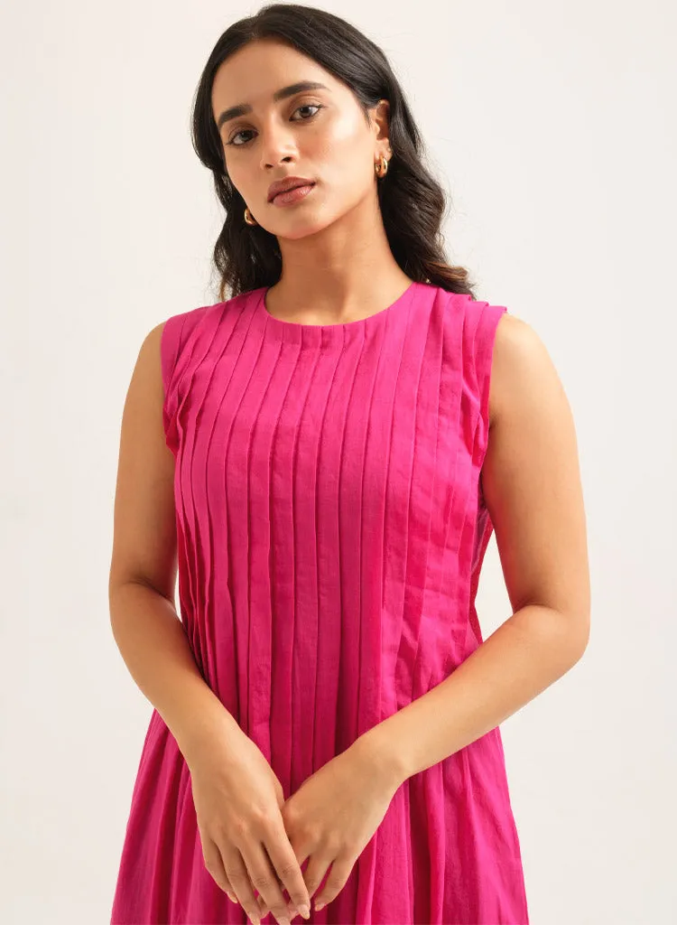 Tara Pleated Dress