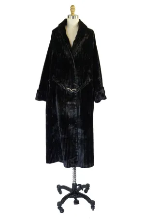 Teens/Early 1920s Velvet Flapper Coat