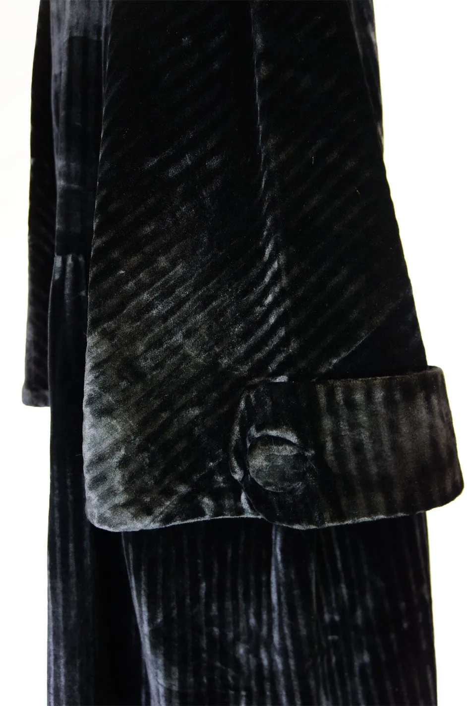 Teens/Early 1920s Velvet Flapper Coat