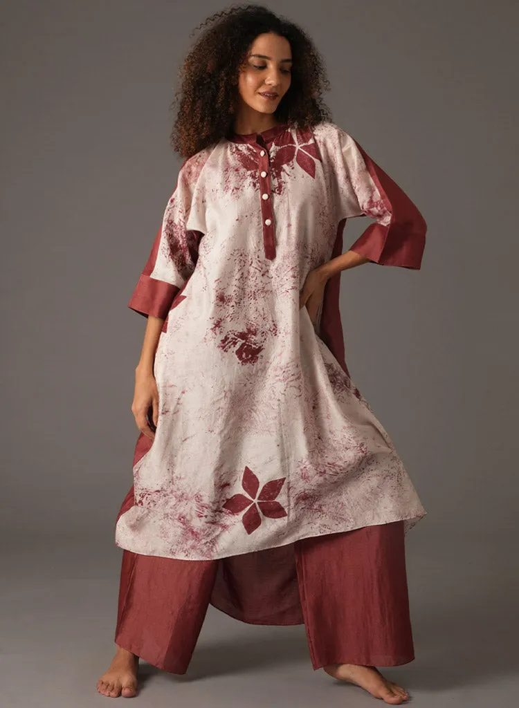 Texcher Gather Dress Scarf Set
