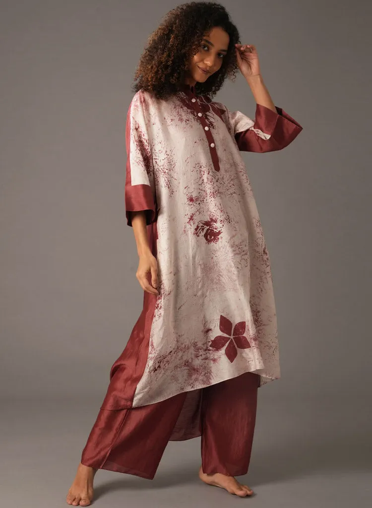 Texcher Gather Dress Scarf Set