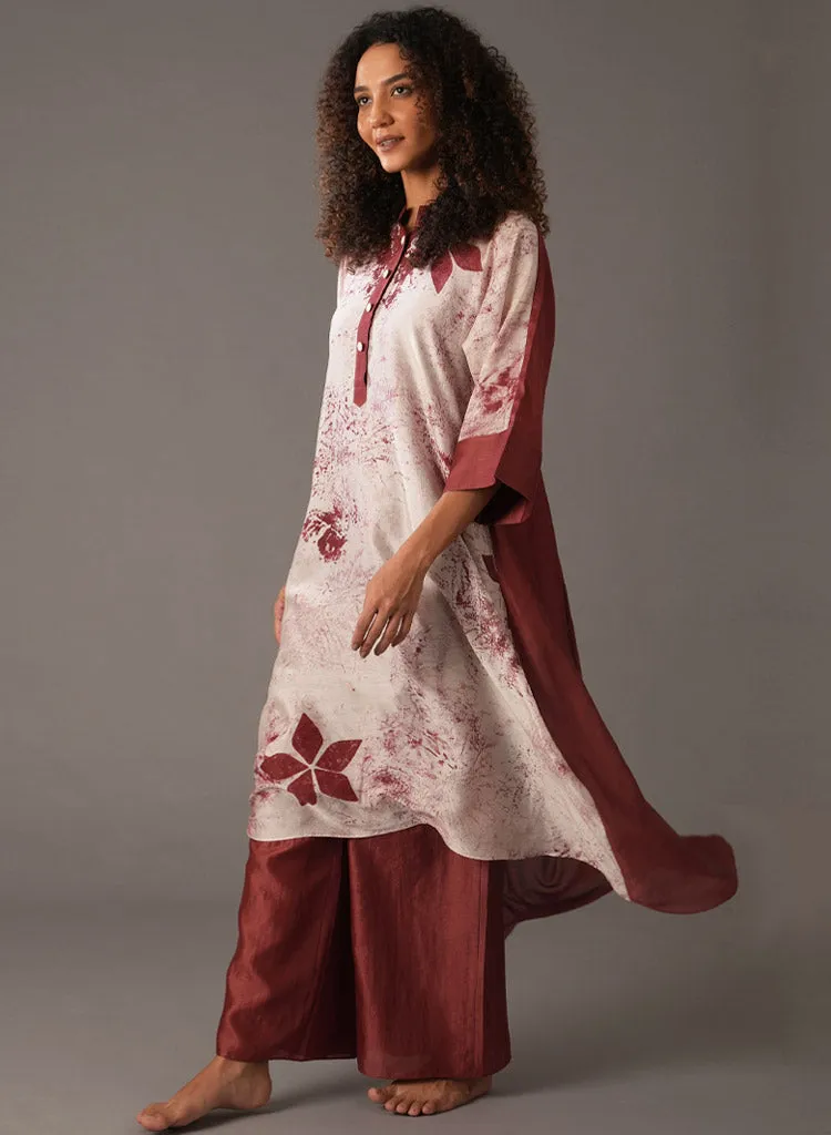 Texcher Gather Dress Scarf Set