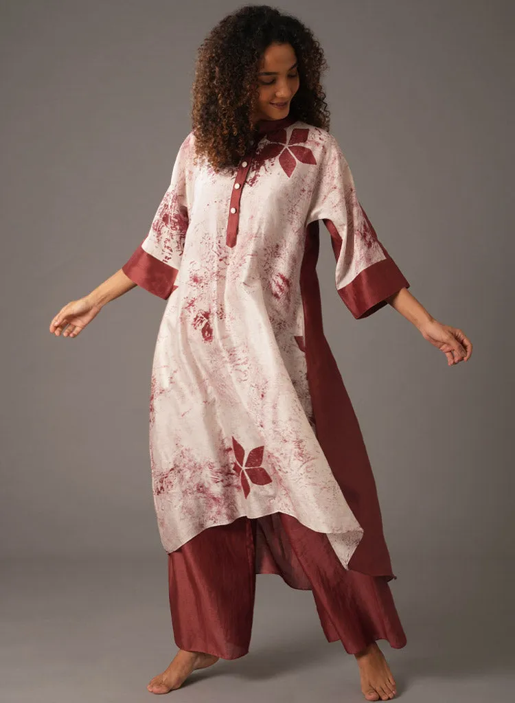 Texcher Gather Dress Scarf Set