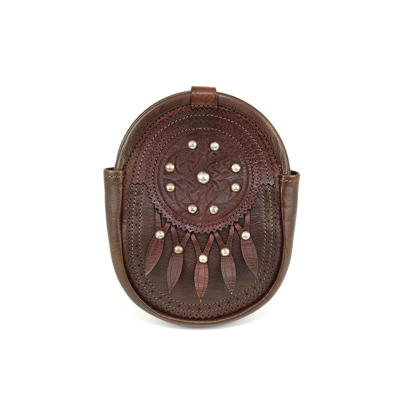 Traditional Artisan Leather Hunting Day Sporran