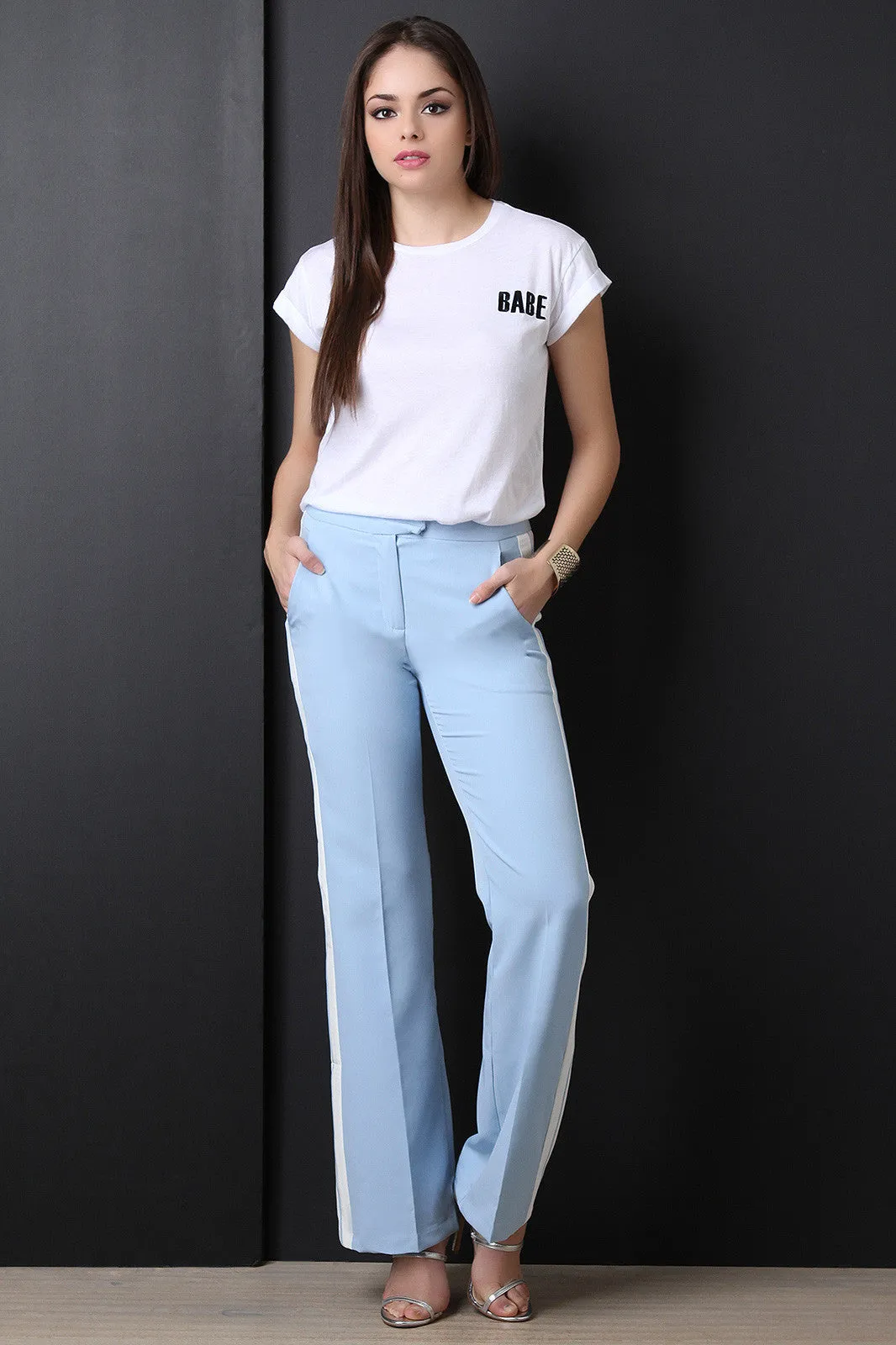 Tuxedo Stripe Pants