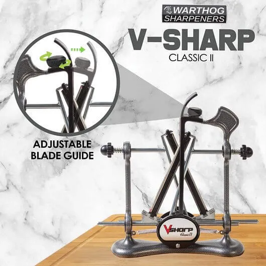 V-Sharp Classic II Knife Sharpener | Warthog Sharpeners
