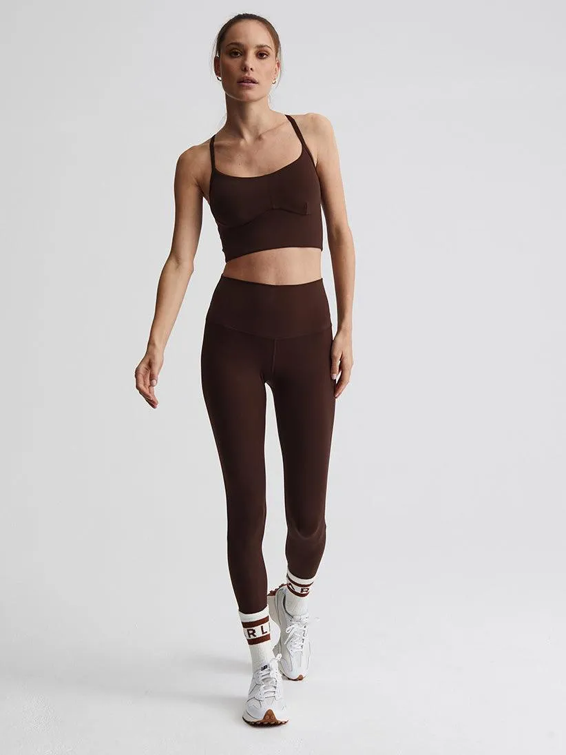 Varley Always High Legging 25 - Coffee Bean