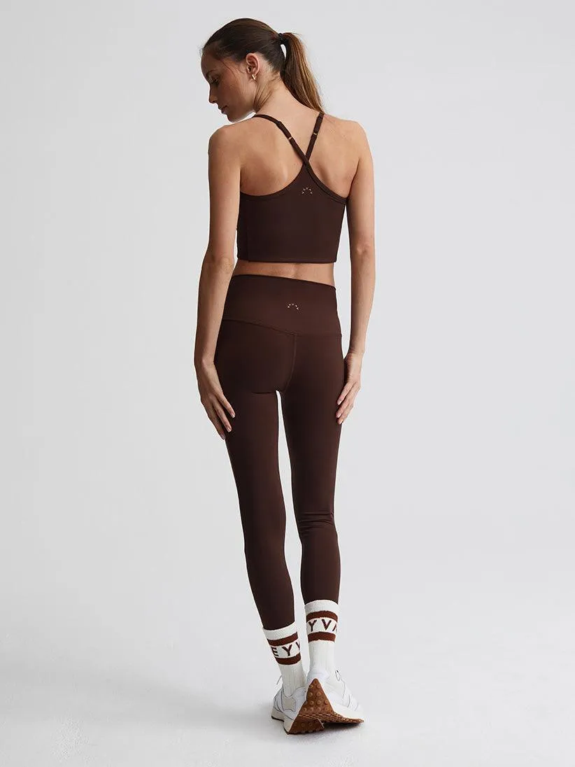 Varley Always High Legging 25 - Coffee Bean