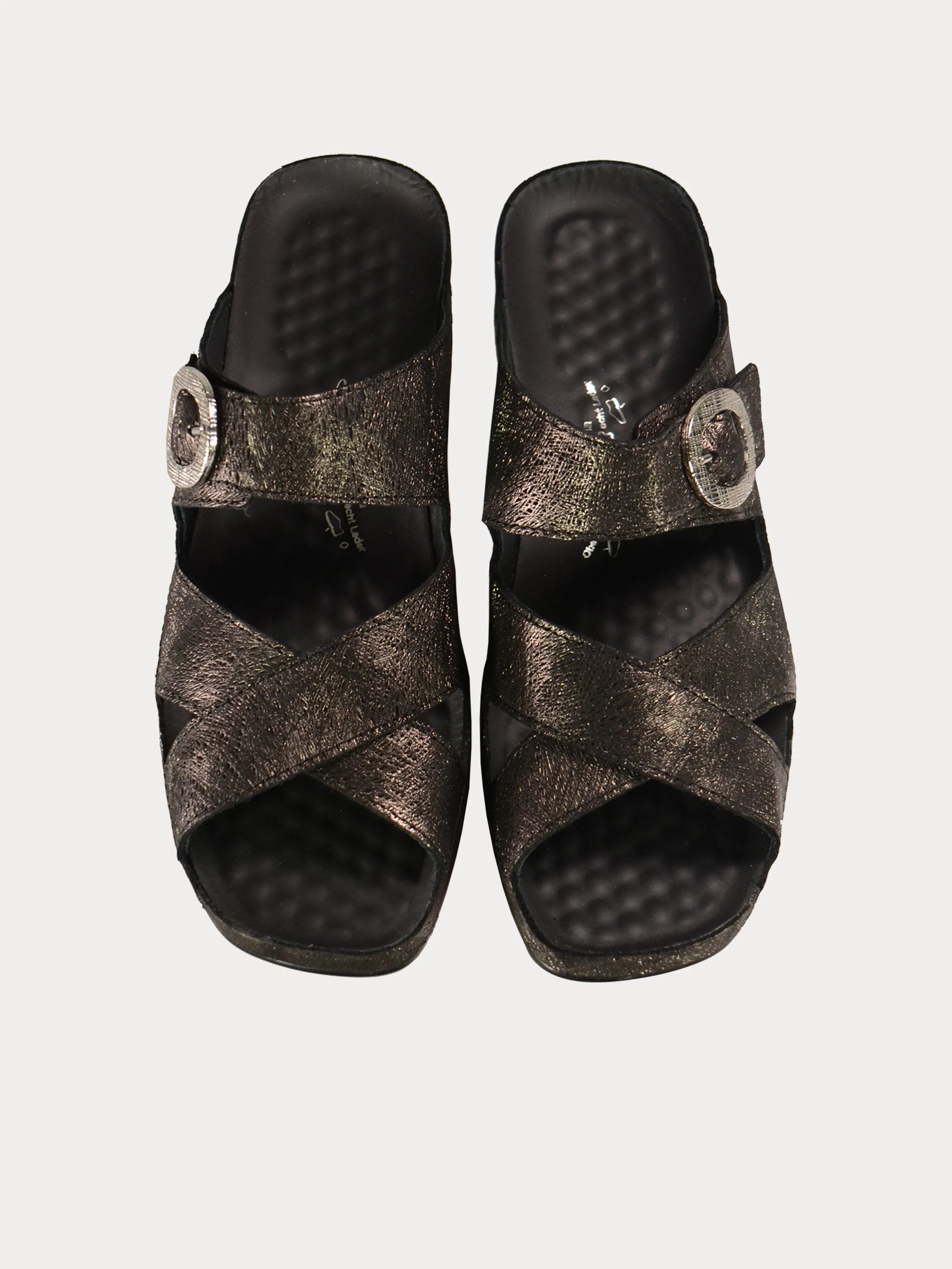 Vital Rustic Slider Leather Sandals