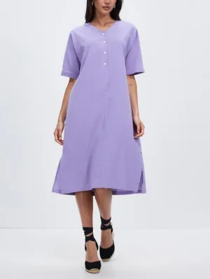 Women's Summer Midi Dress Wrap V Neck  Casual Dresses by Kaja Clothing-Lila Dress