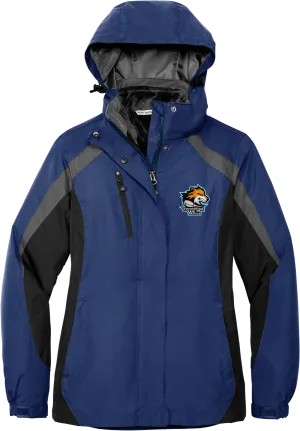 Woodridge Wild Ladies Colorblock 3-in-1 Jacket