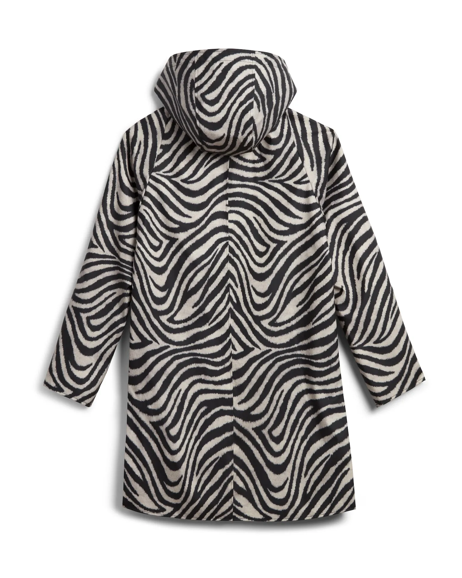 Zebra Print Rain Coat