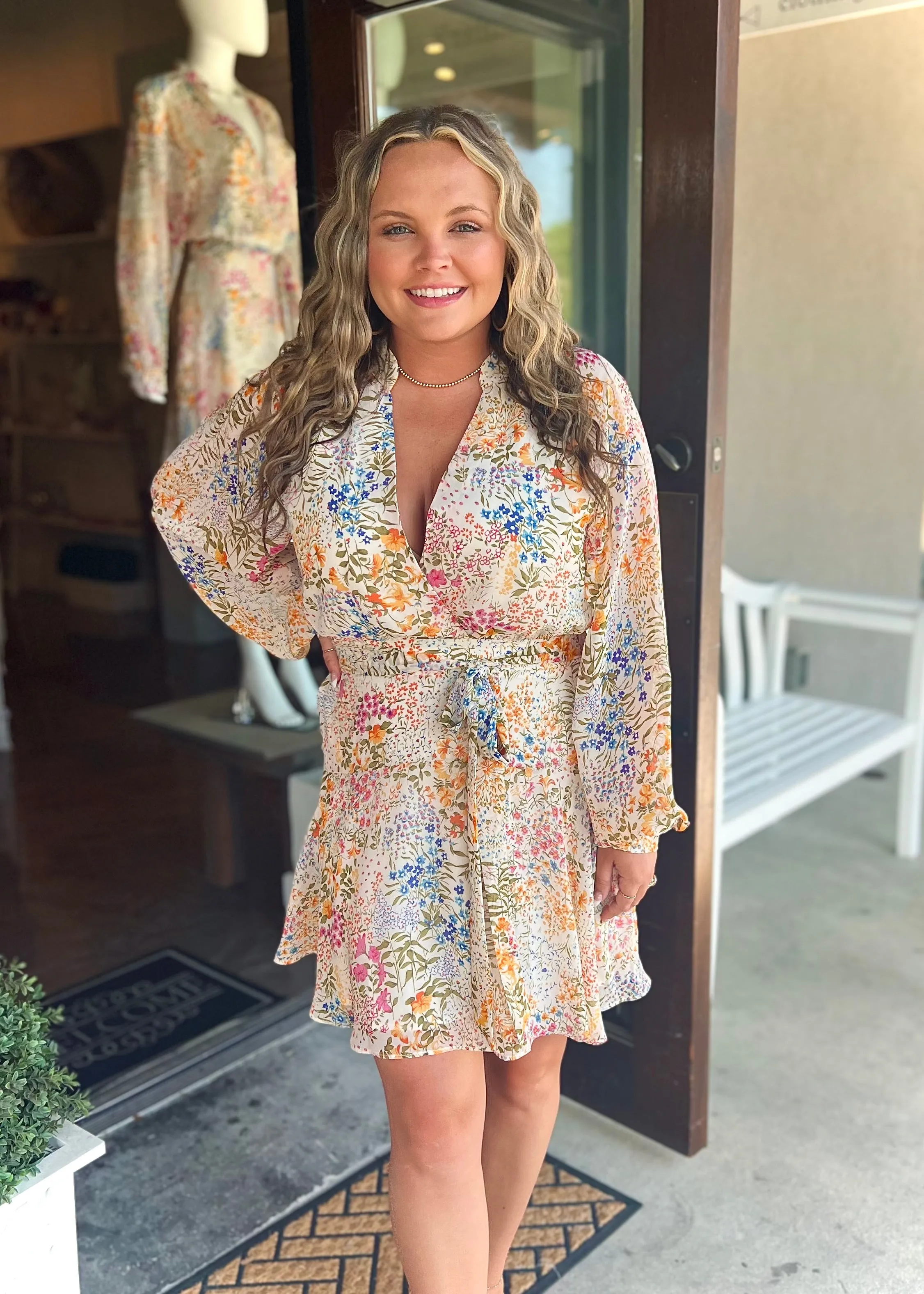 Zinnia Wrap Dress