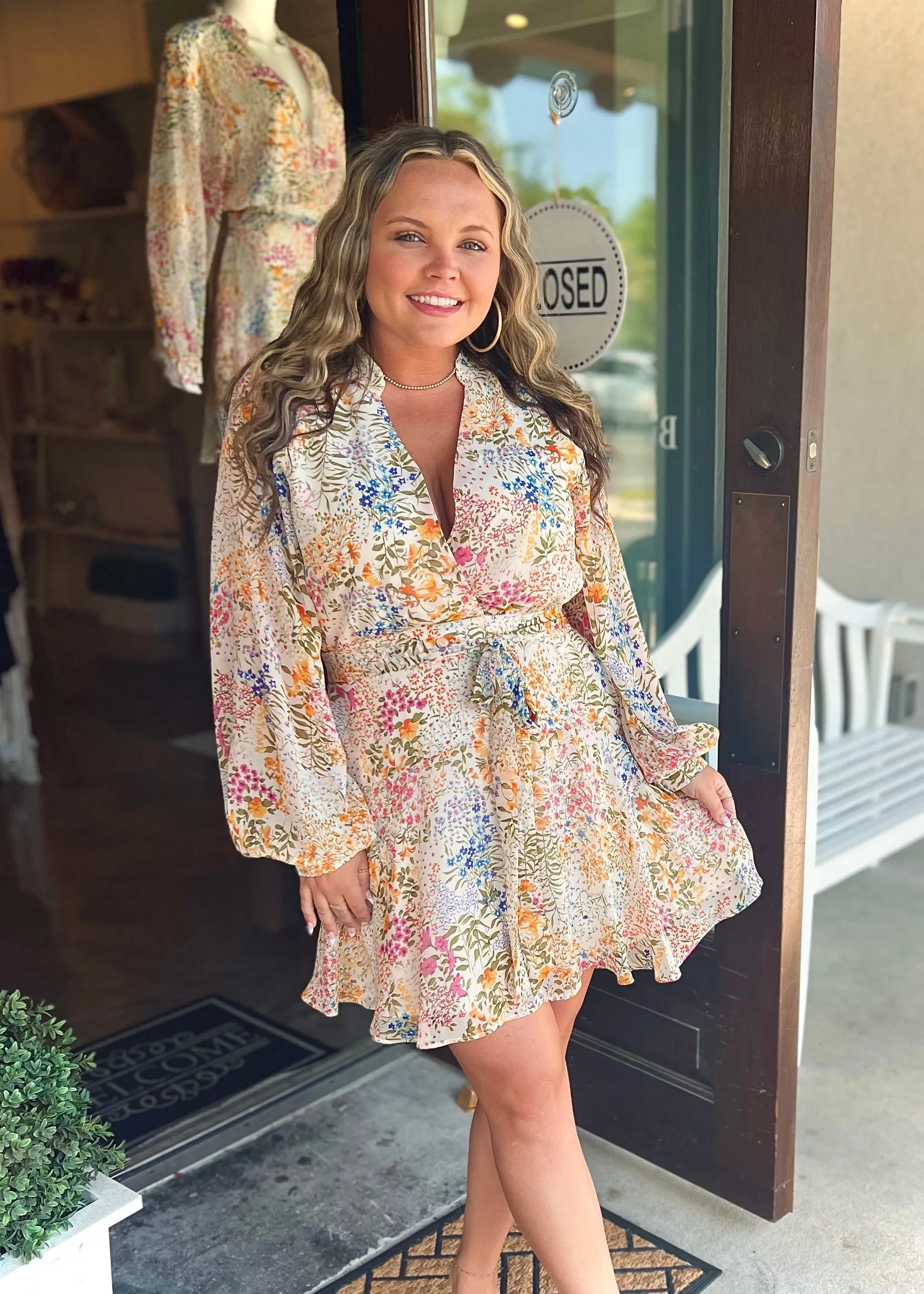 Zinnia Wrap Dress