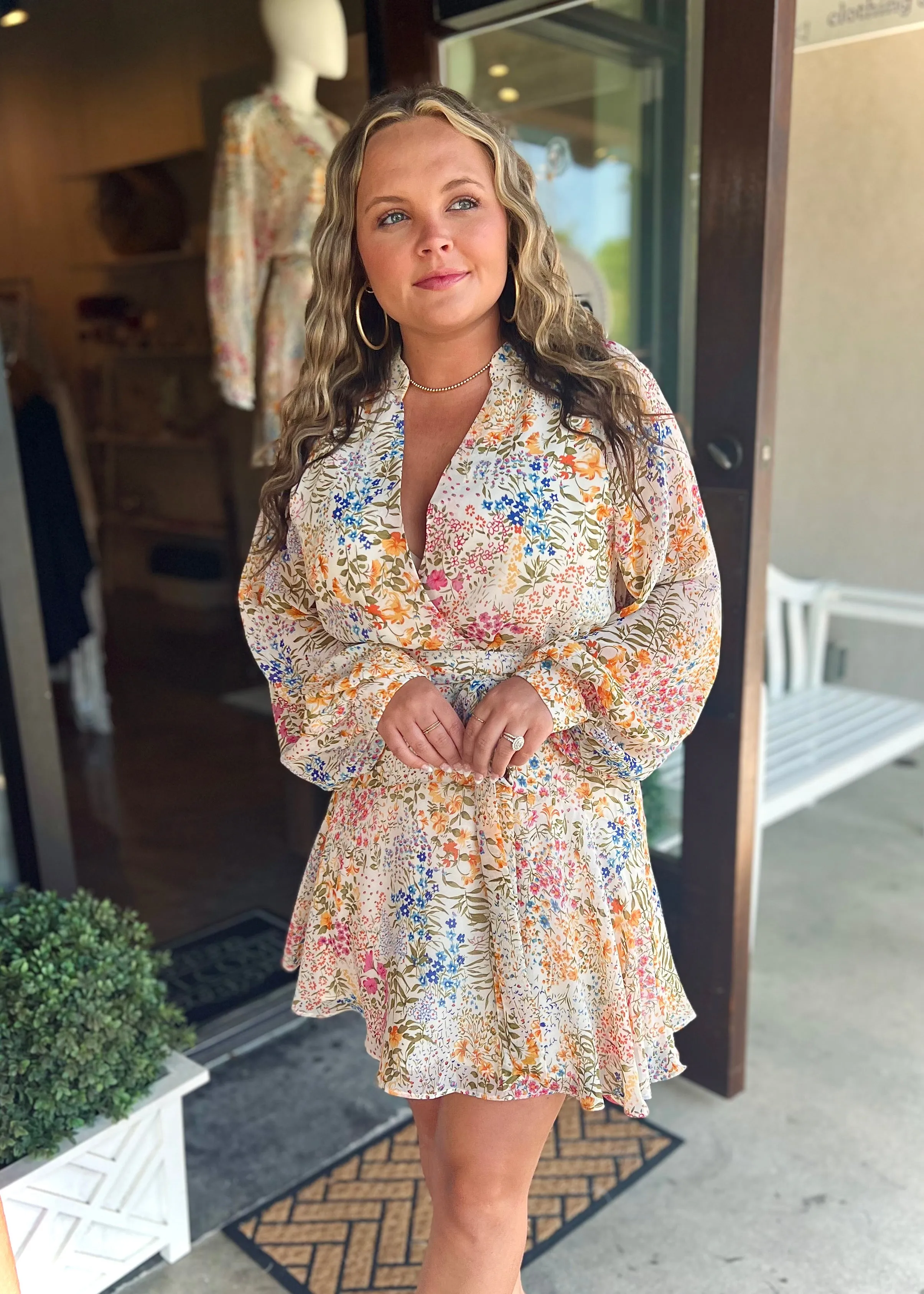 Zinnia Wrap Dress