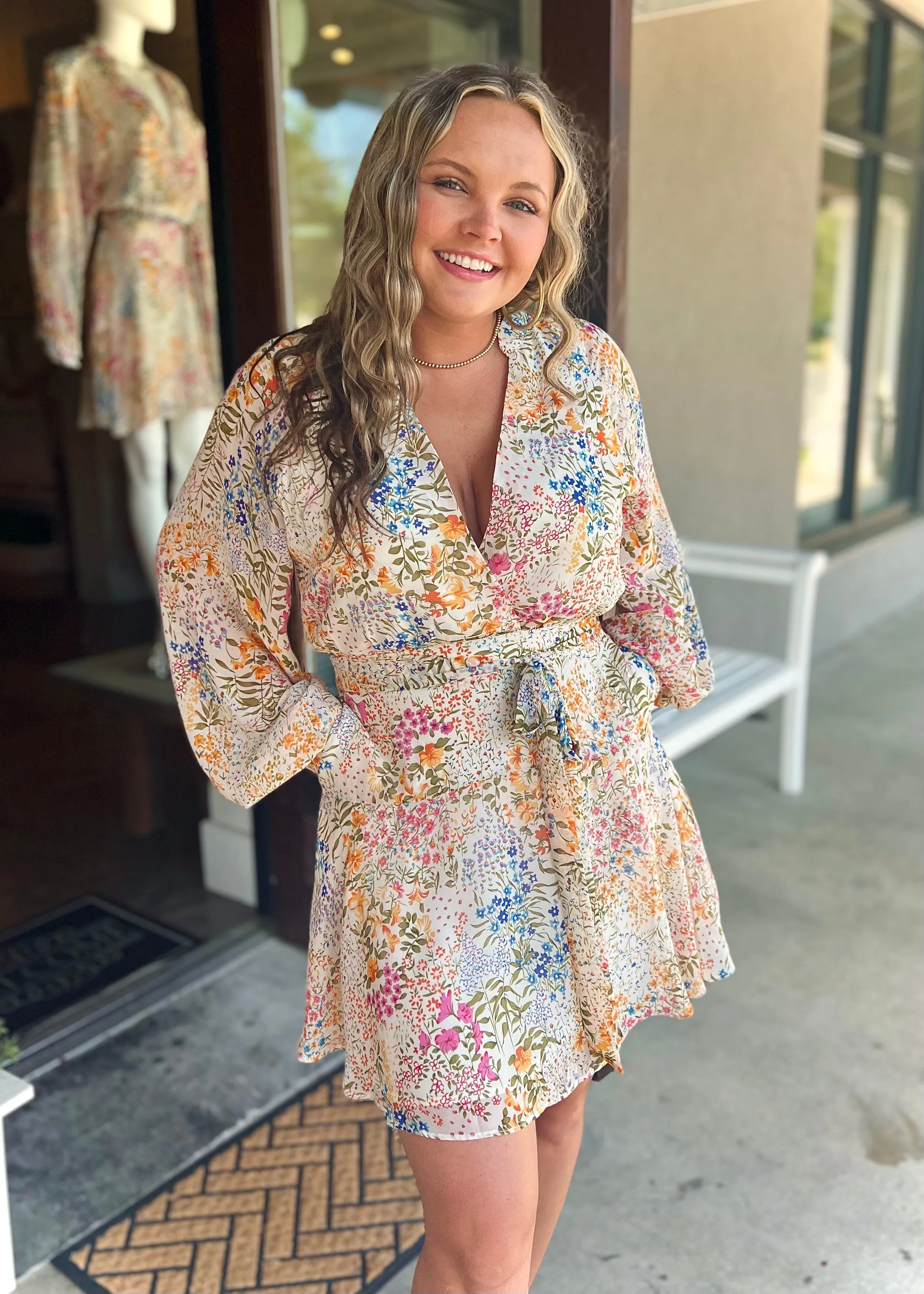 Zinnia Wrap Dress