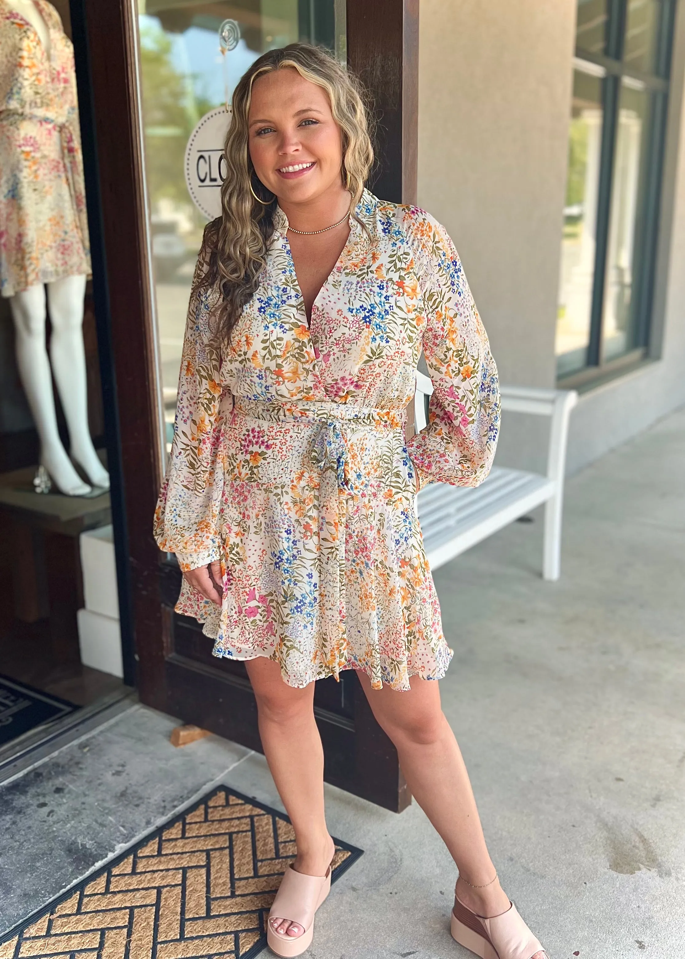 Zinnia Wrap Dress
